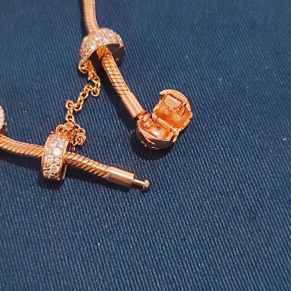 Pandora Hollow Flower Beaded Bracelet - Picture 7 of 7